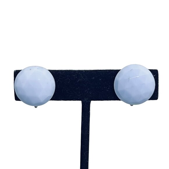 Lot of 5 Vintage Silver Tone Screw Back Earrings (5614) - Picture 3 of 8